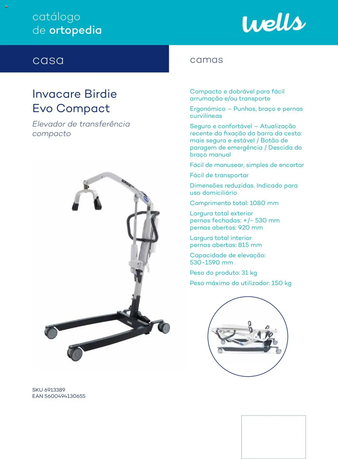 Well’s Catálogo de Ortopedia │ válido de 12.02.2024 | Página: 73