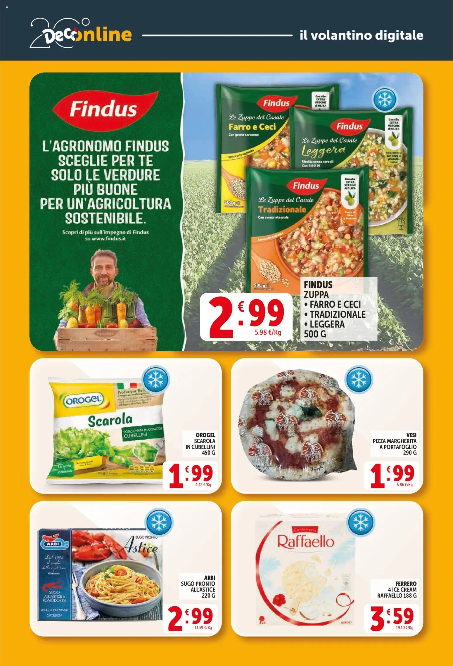 Volantino Decò del 27.03.2026 | Pagina: 37 | Prodotti: Pomodorini, Pizza, Portafoglio, Astice