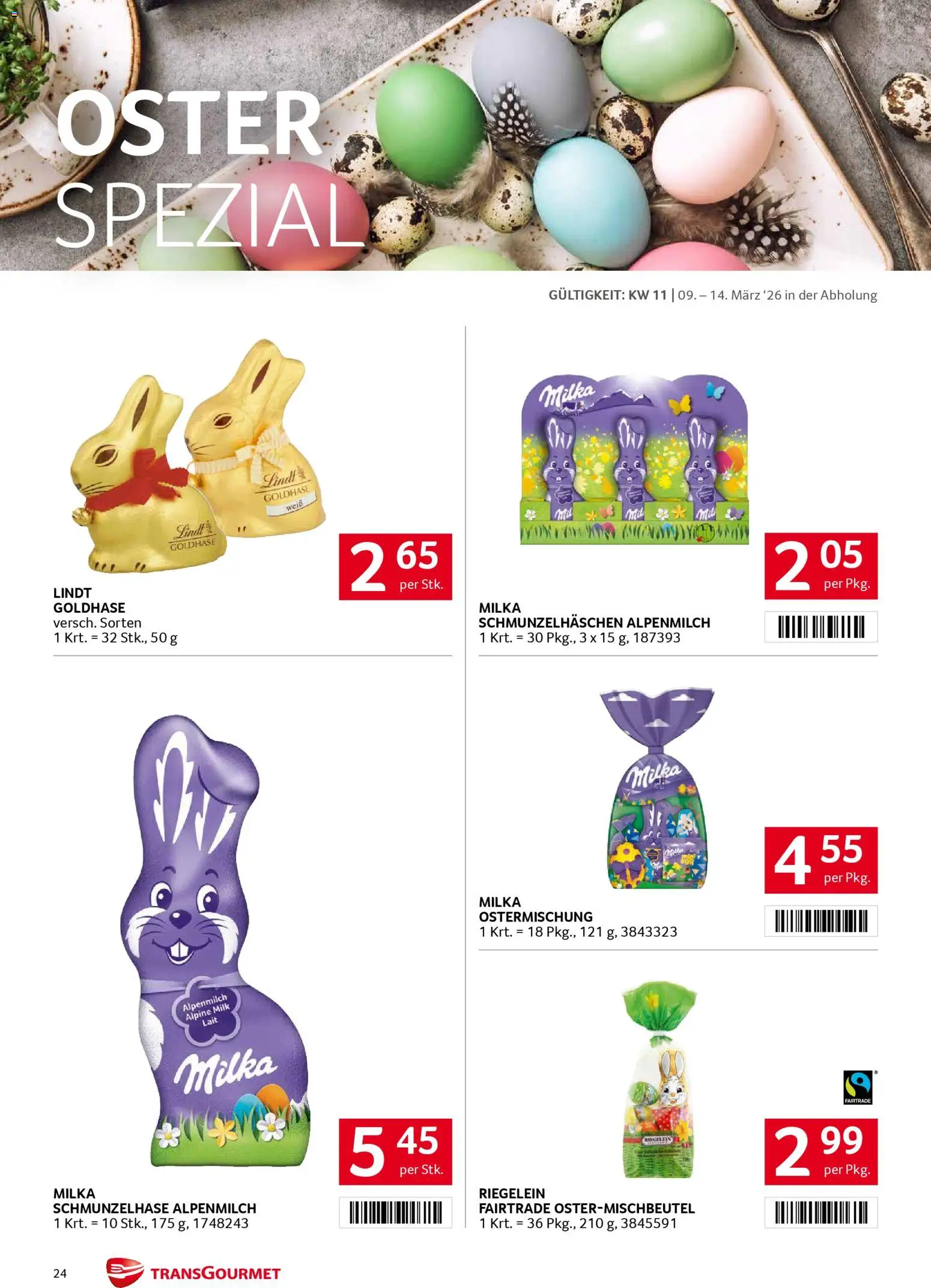 Transgourmet Flugblatt gültig ab 08.03.2026 | Seite: 24