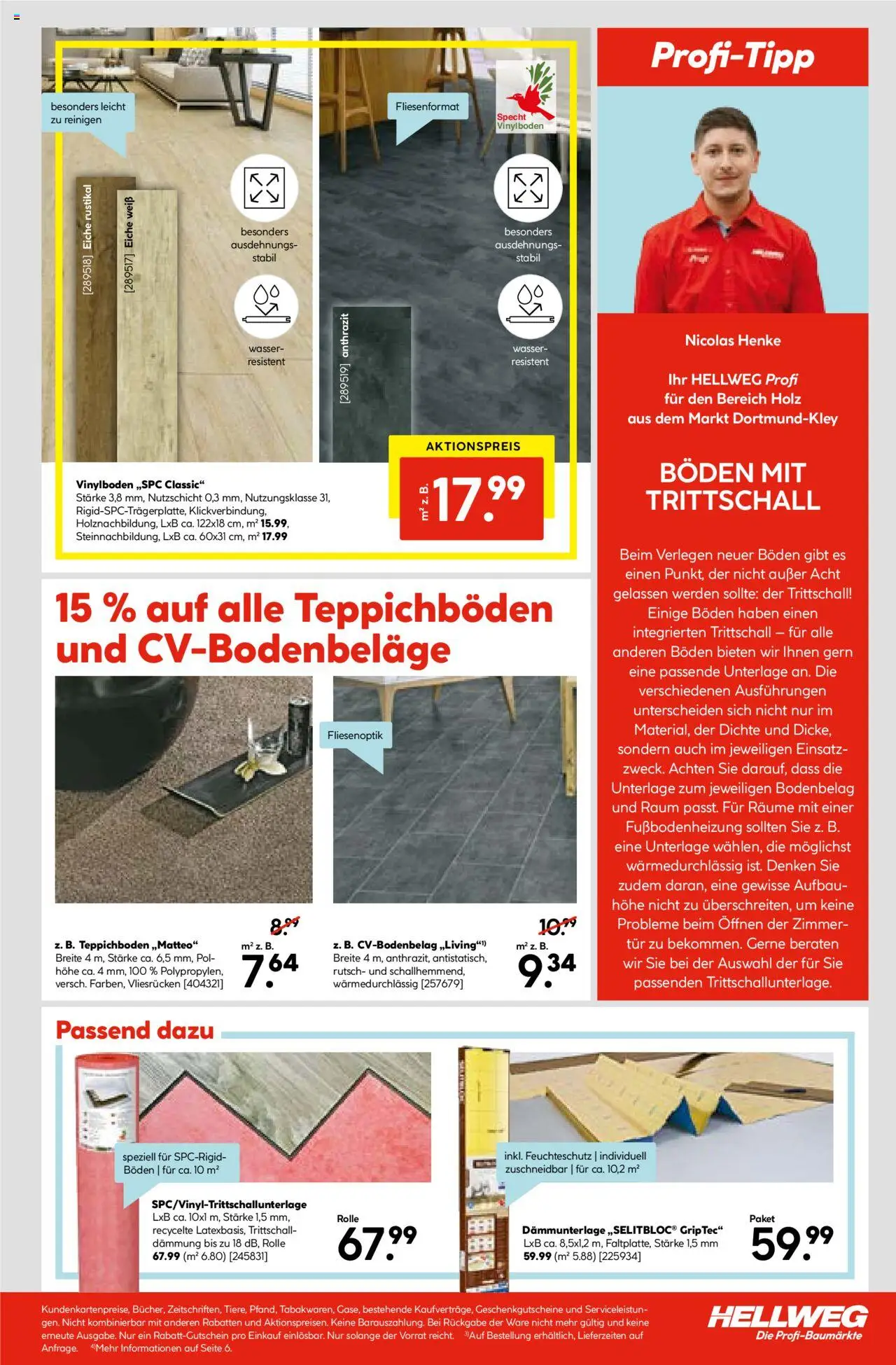 Hellweg Prospekt – gültig ab 13.10.2025 | Seite: 5 | Produkte: Tür, Wasser