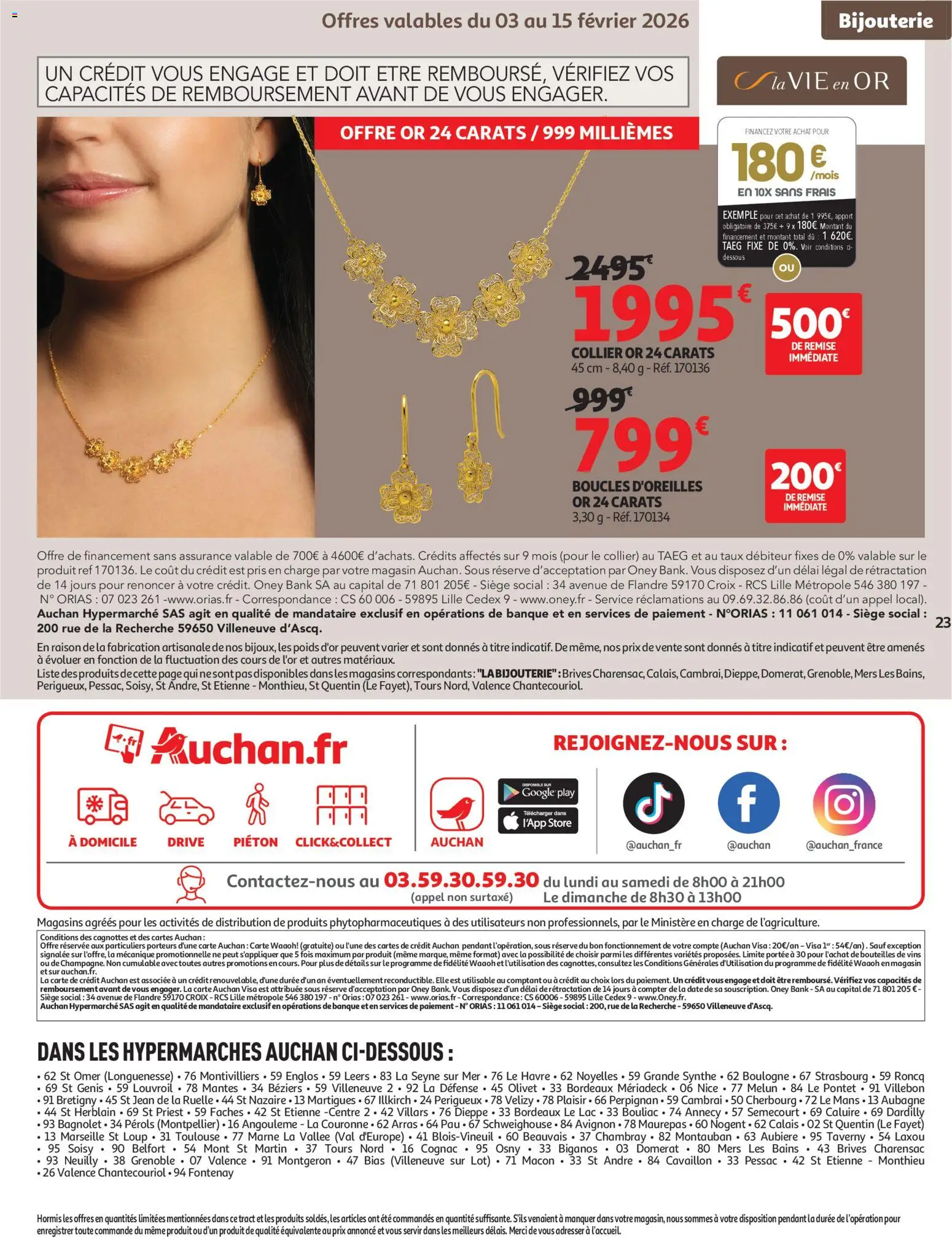 {H1} | Page: 23 | Produits: Poids, Store, Collier