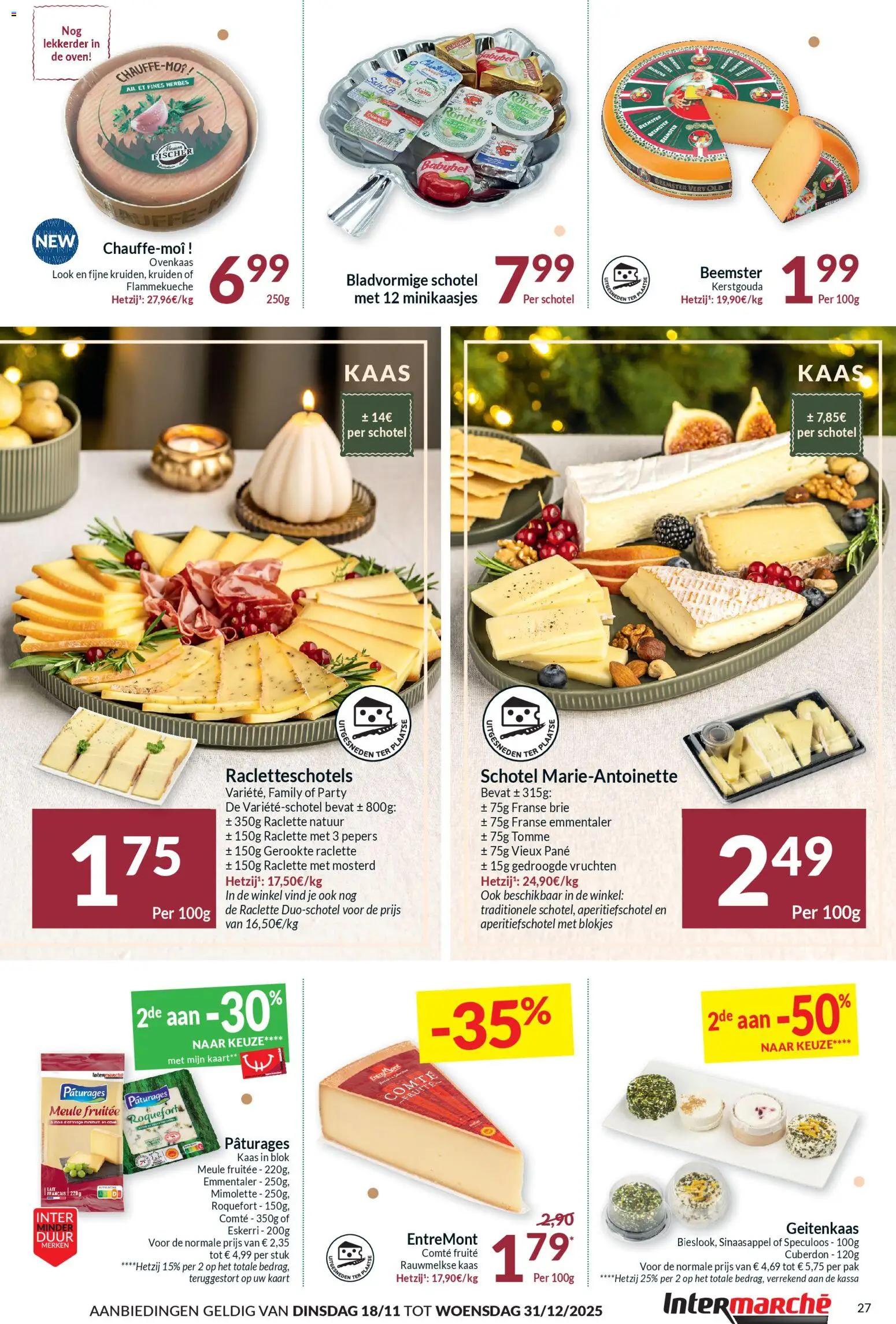 {H1} | Pagina: 27 | Producten: Brie, De oven, Kaart, Pepers