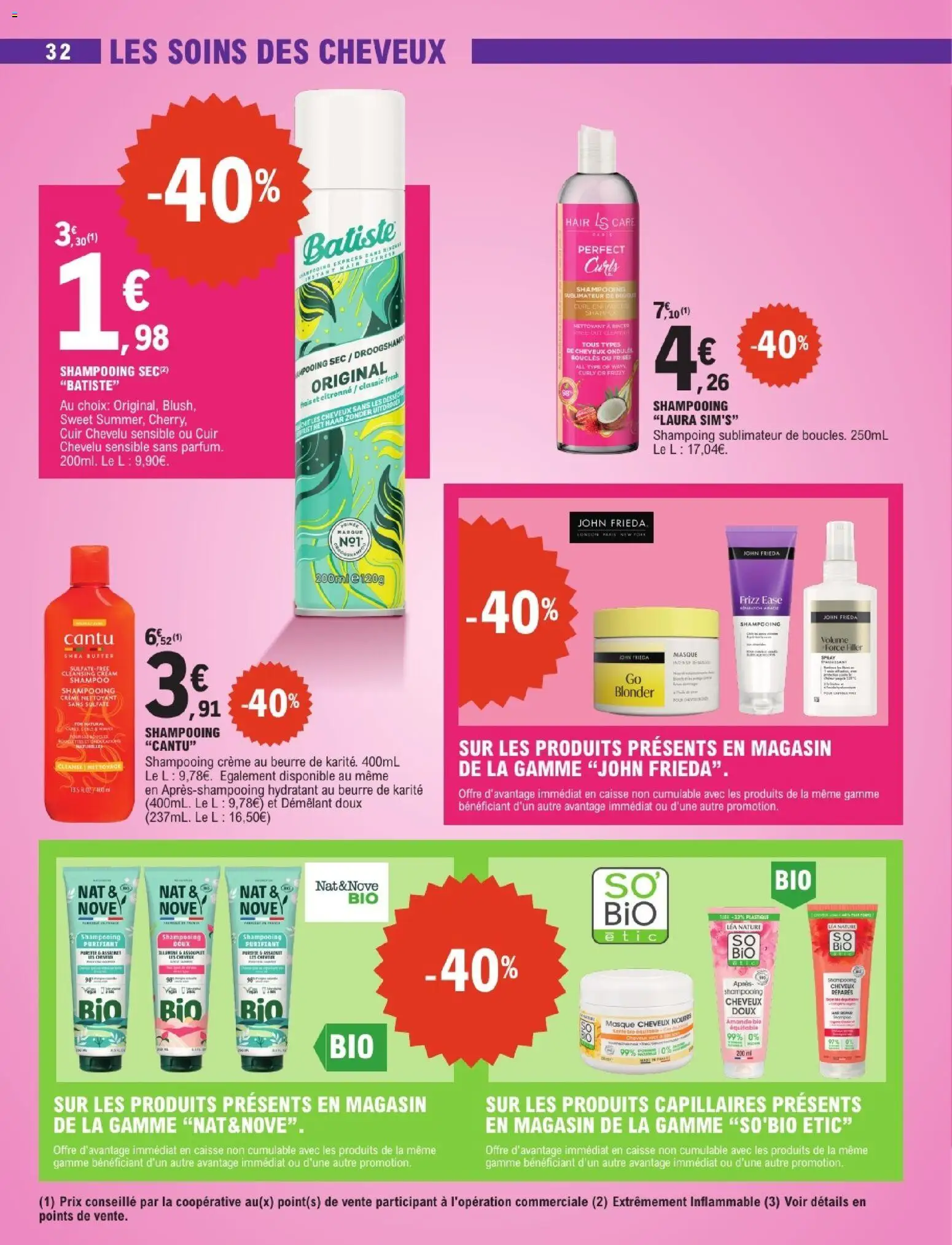 {H1} | Page: 32 | Produits: Shampooing, Beurre de karité, Prises, Beurre