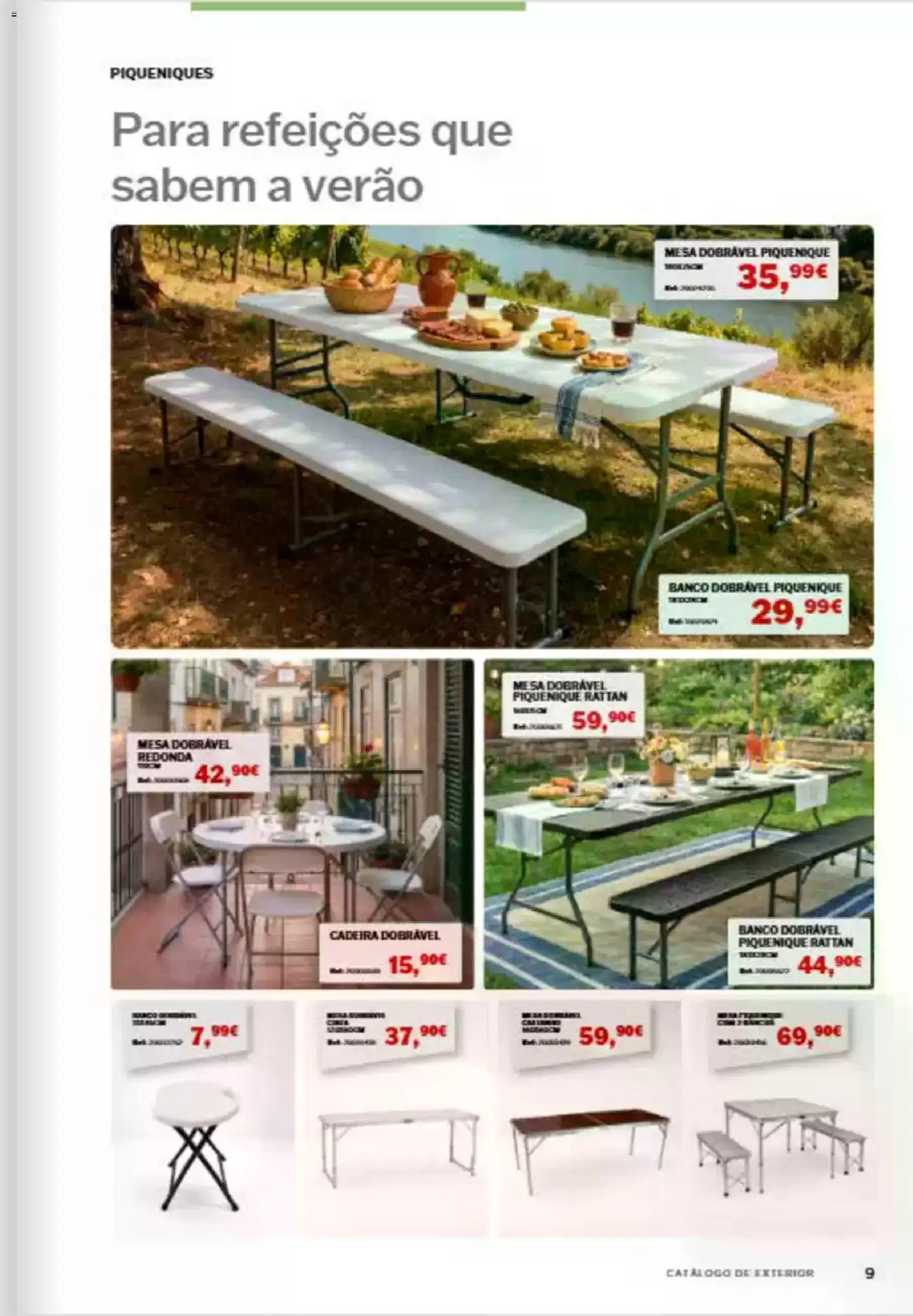 Maxmat folheto │ válido de 23.04.2026 | Página: 9 | Produtos: Banco, Mesa, Cadeira