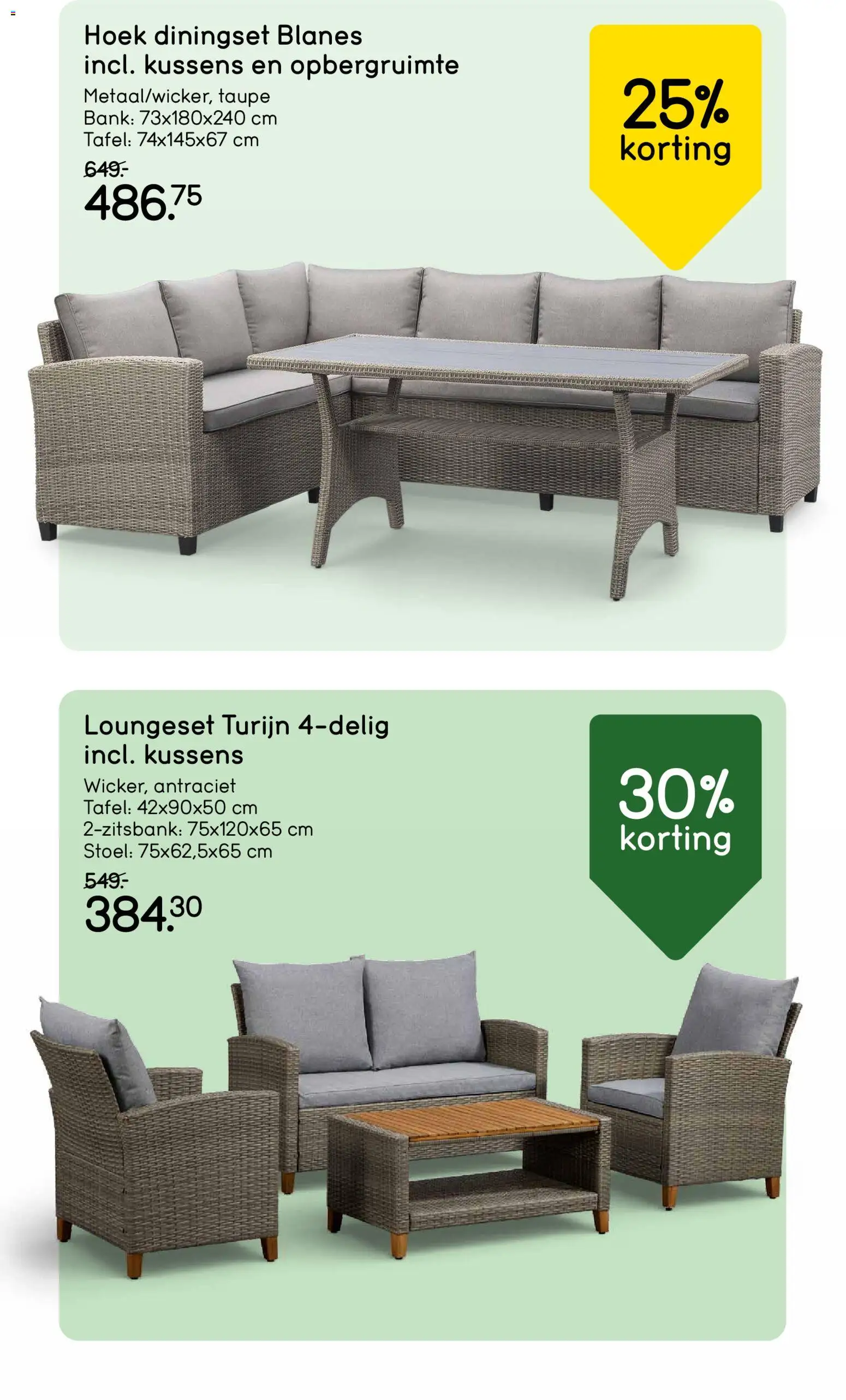 {H1} | Pagina: 4 | Producten: Bank, Tafel, Stoel, Kussens