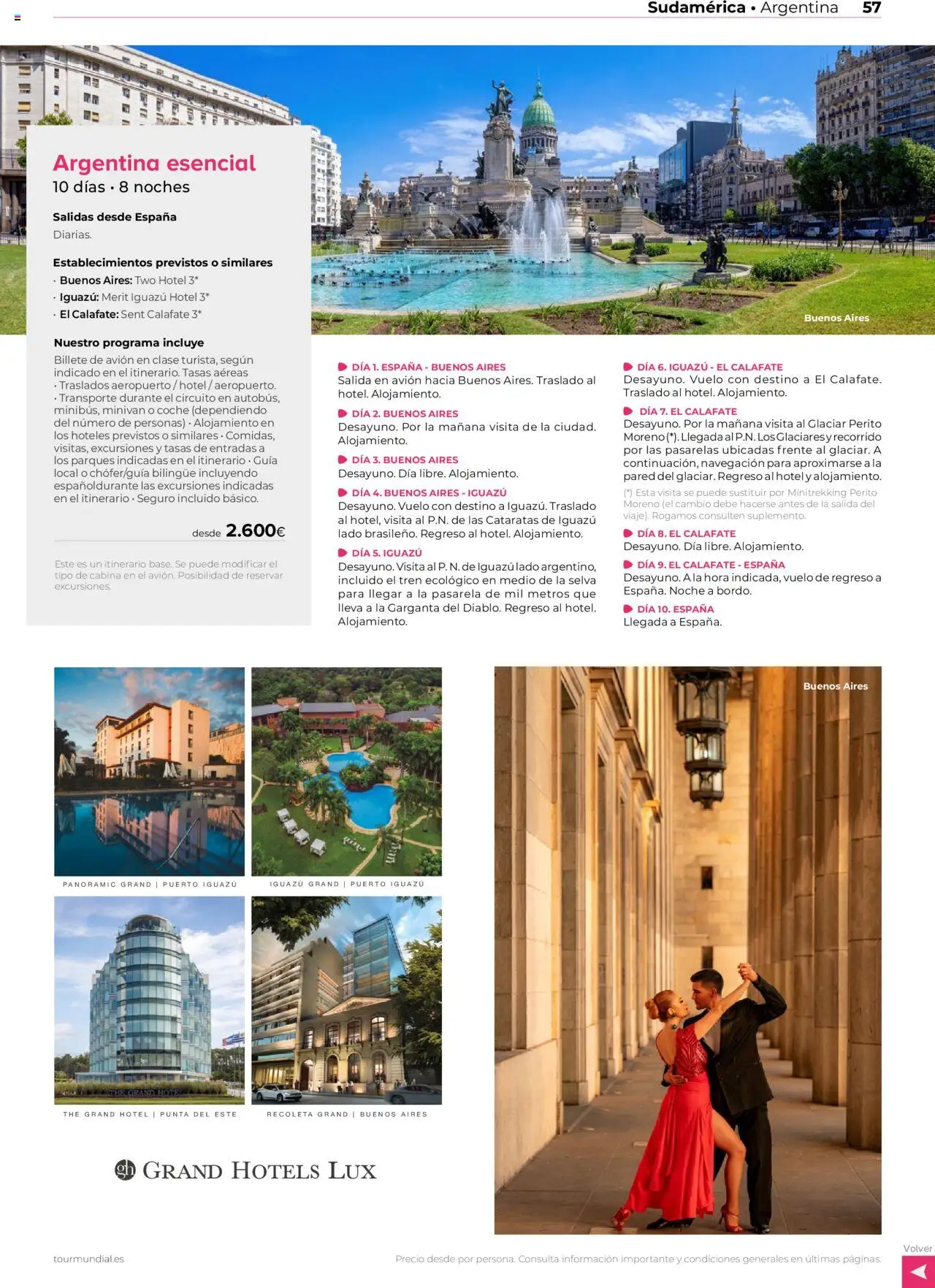 Viajes El Corte Inglés Centroamérica y Sudamérica │ válido desde el 01.01.2025 | Página: 57 | Productos: Navegación