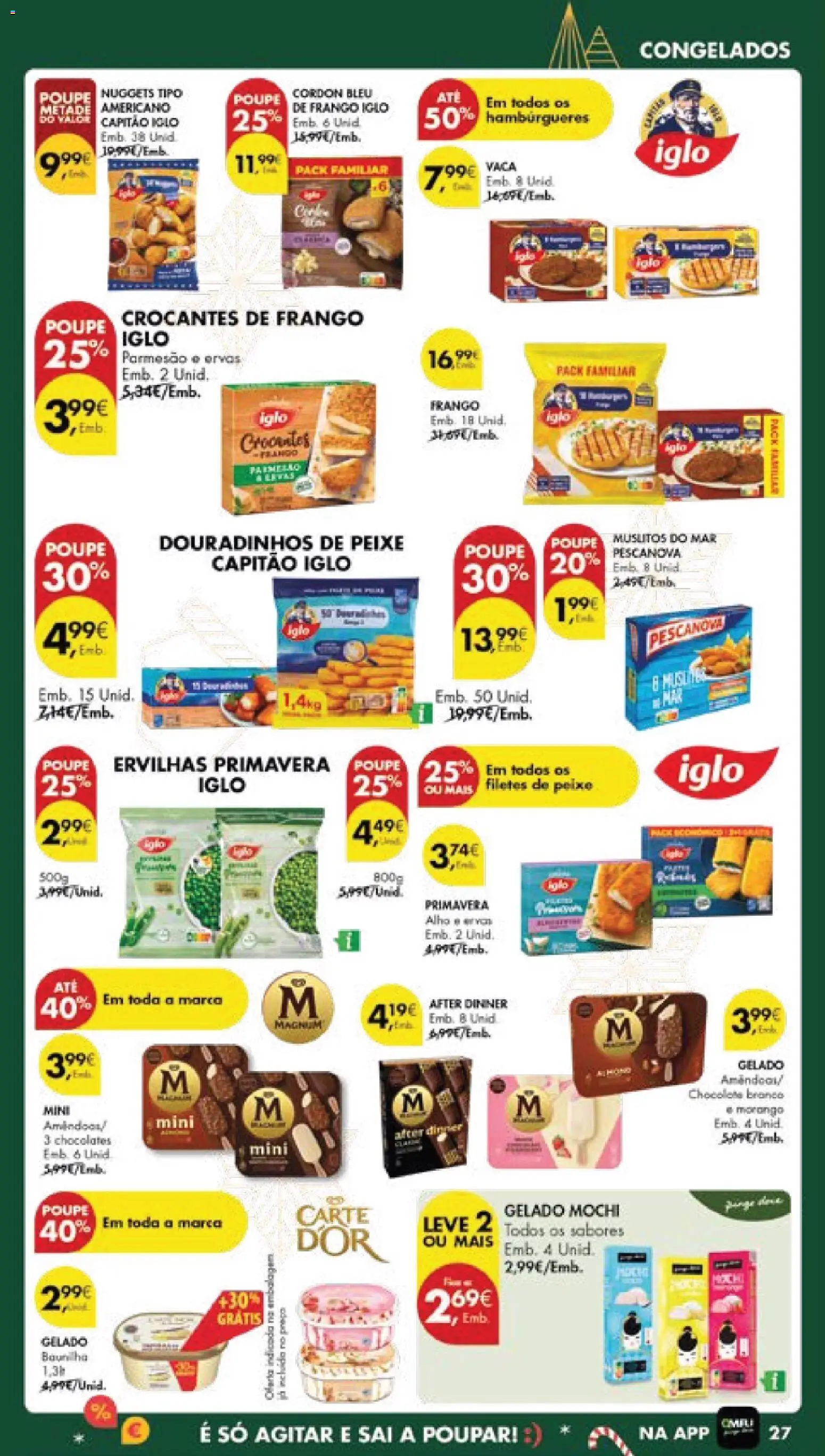 Pingo Doce folheto │ válido de 16.12.2025 | Página: 29 | Produtos: Frango, Gelado, Chocolate, Nuggets