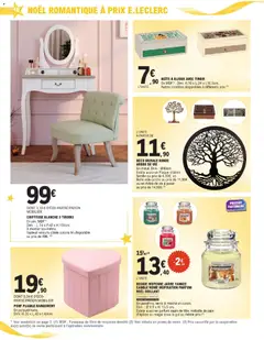 E.Leclerc - Prévisualisation de E.Leclerc catalogue cadeaux valide à partir de 02.12.2025 | Page: 10 | Produits: Parfum, Fauteuil, Table, Pain
