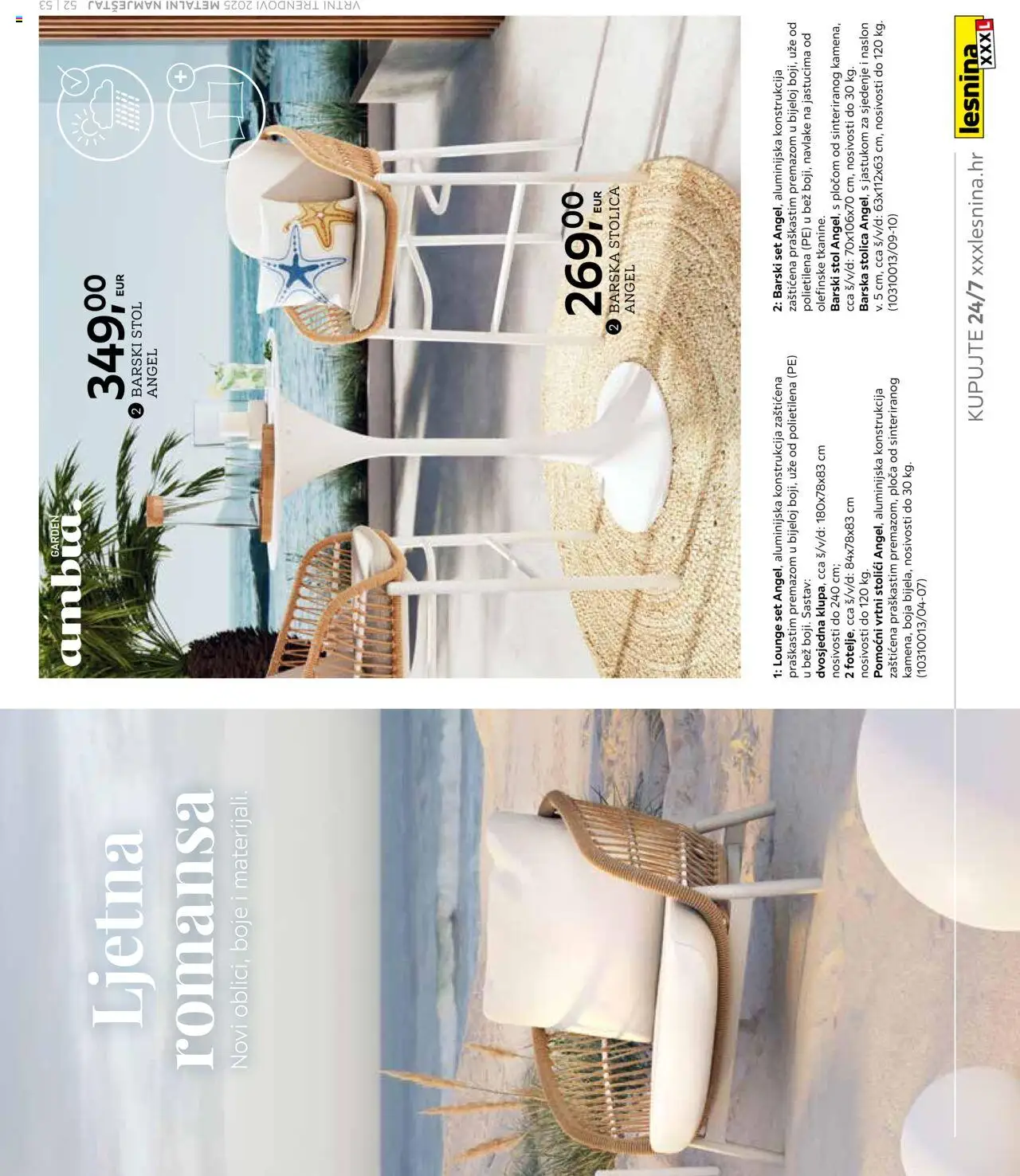 Lesnina katalog | vrijedi od 25.02.2025 | Stranica: 53 | Proizvodi: Stol, Stolica