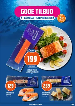 Forhåndsvisning av Coop Obs Trondheim kundeavis gyldig fra 26.01.2026 | Side: 9 | Produkter: Fisk, Lasagneplader, Brieost, Combină frigorifică