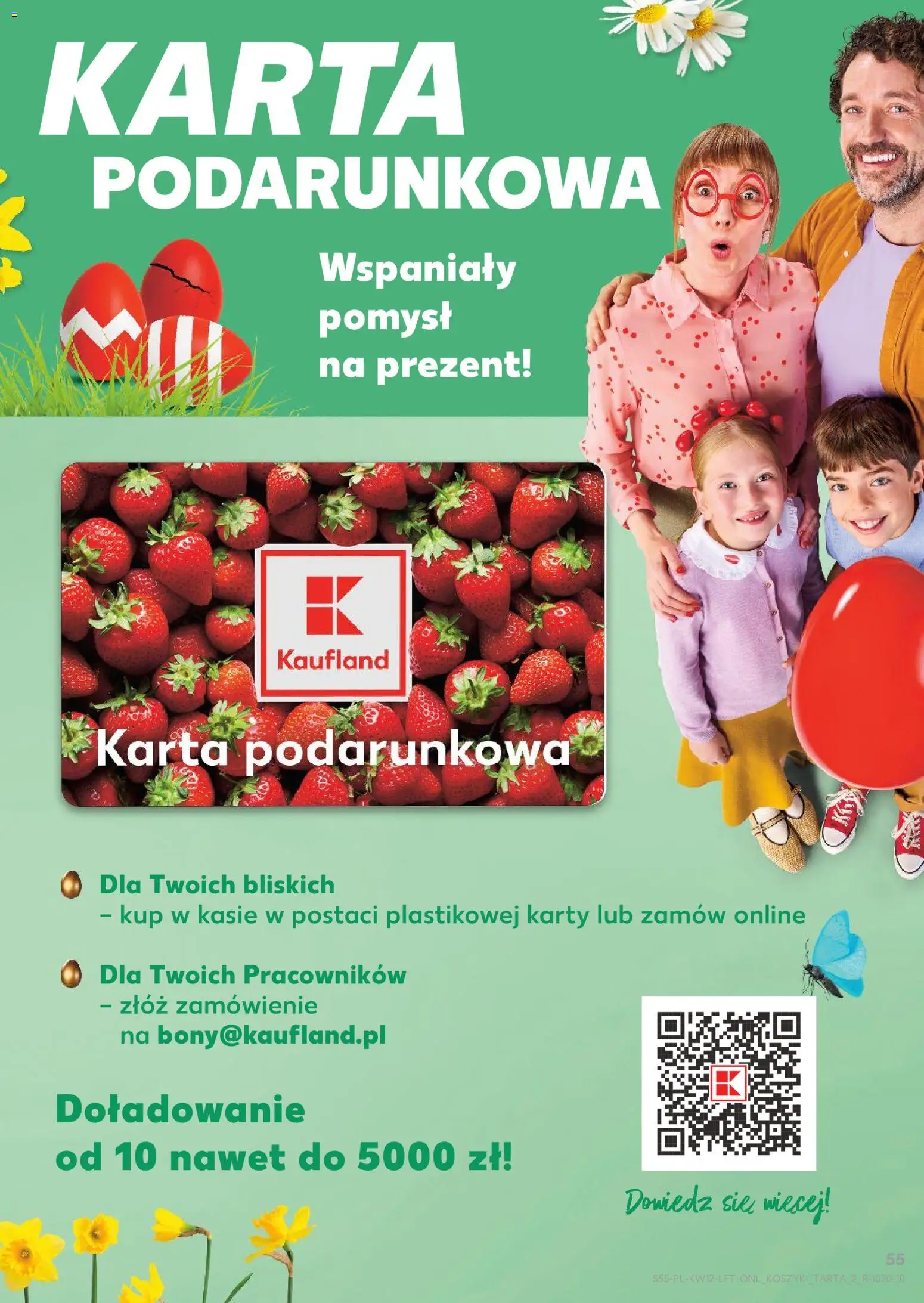 Kaufland gazetka od 19.03.2026 | Strona: 55 | Produkty: Karta