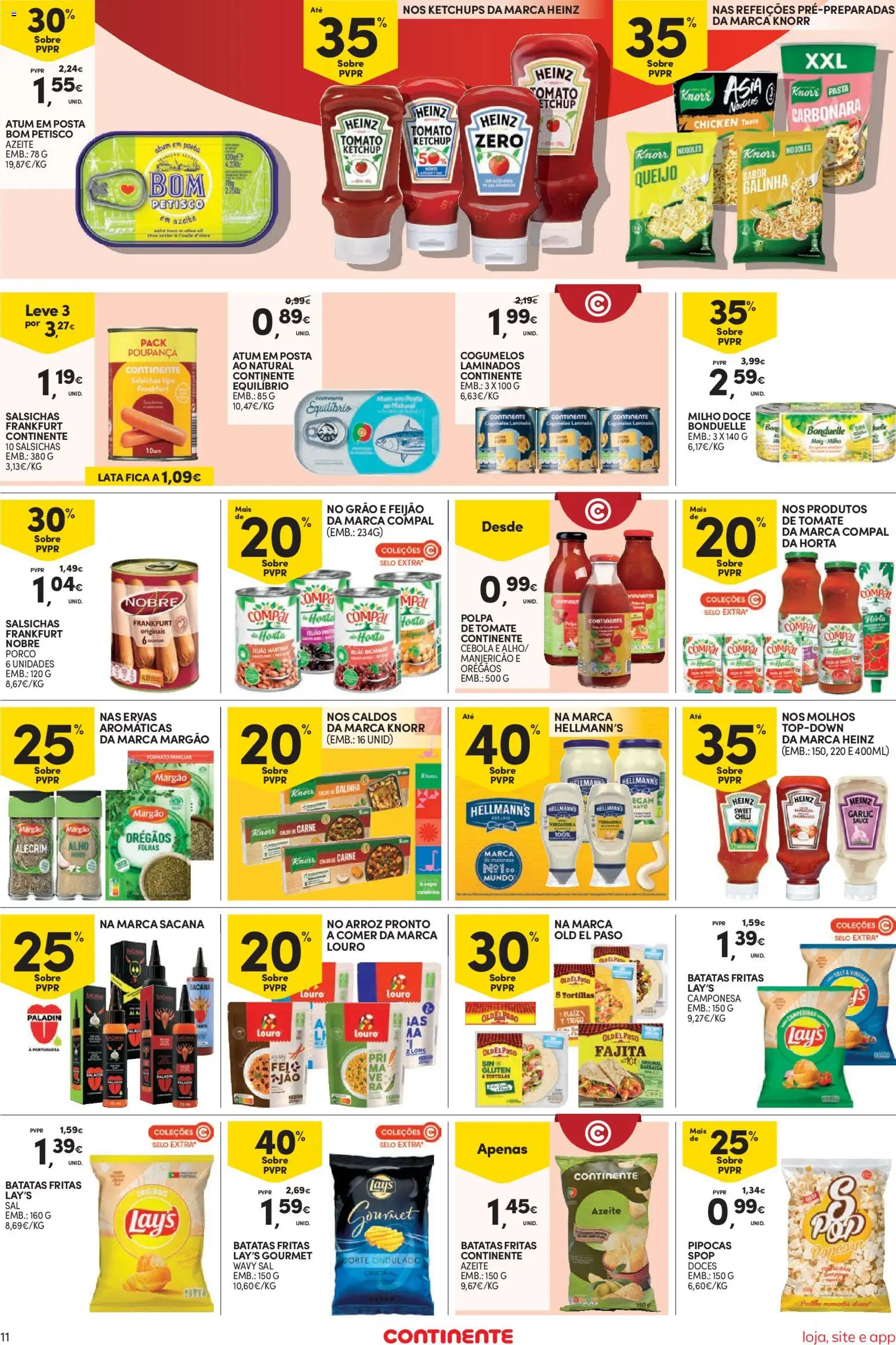 Continente Semanal Continente Bom Dia │ válido de 20.01.2026 | Página: 11 | Produtos: Boné, Azeite, Orégãos, Sopa