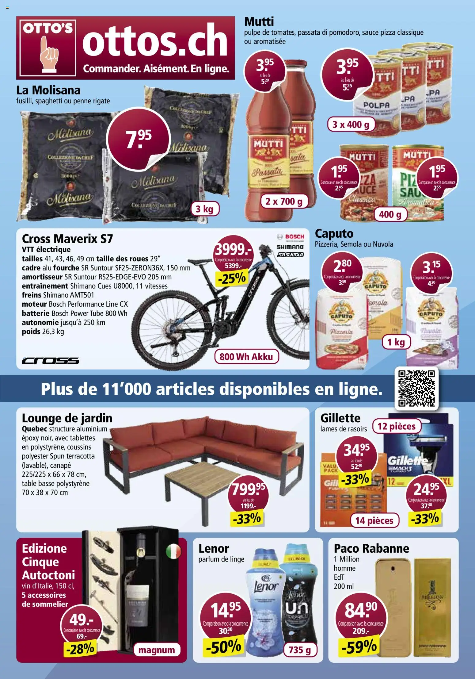 Otto's aktionen Online FR – gültig ab 09.03.2026 | Seite: 40 | Produkte: En Kommode, Batterie, Parfüm, Bosch