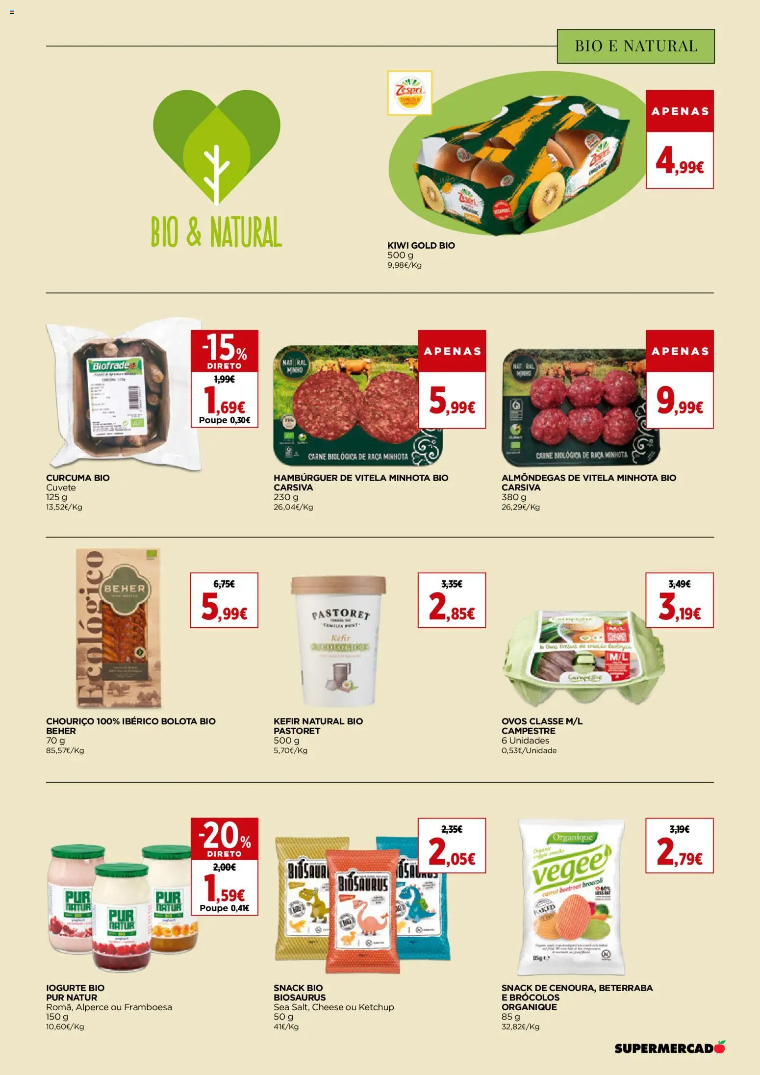 El Corte Ingles folheto │ válido de 16.01.2026 | Página: 17 | Produtos: Curcuma, Hambúrguer, Ovos, Kiwi