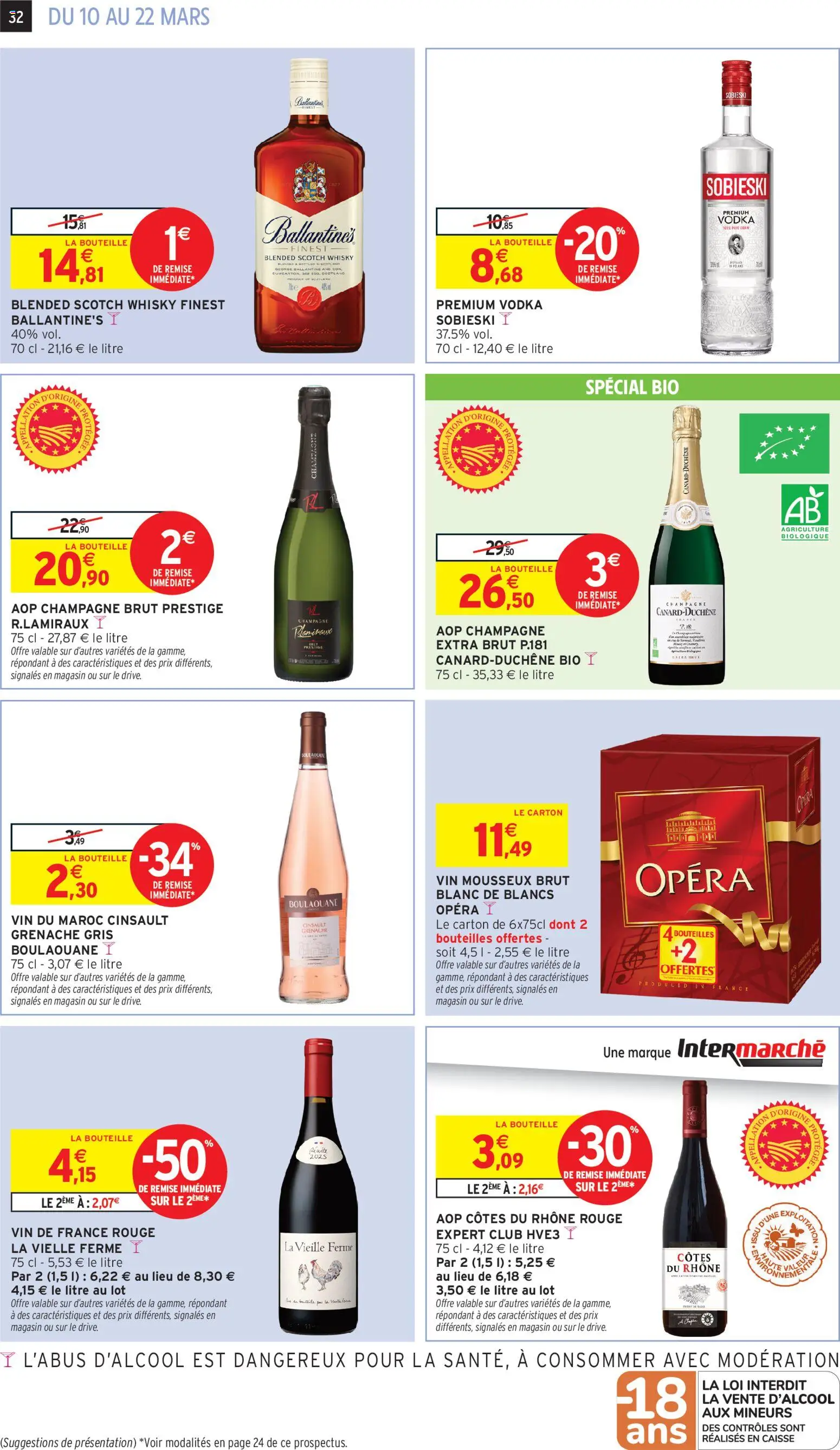 {H1} | Page: 32 | Produits: Vodka, Champagne, Mousseux, Vin