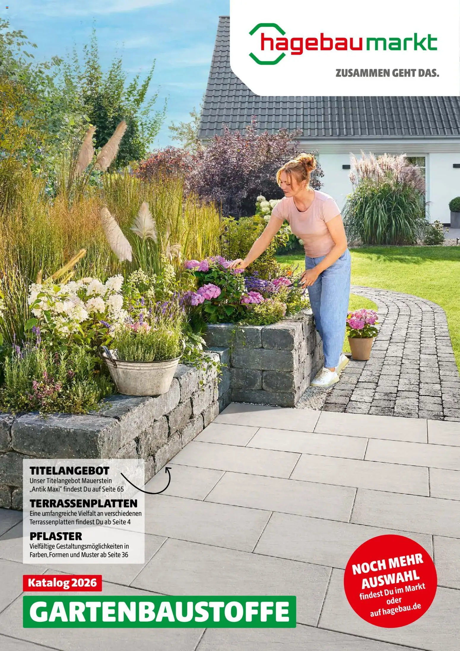 Hagebau Gartenbaustoffsortiment – gültig ab 02.03.2026 | Seite: 1