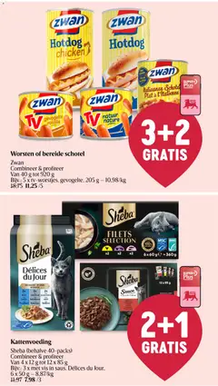 Delhaize folder week 13 - Voorbeeld van een folder van Delhaize, geldig van 26.03.2026 | Pagina: 42 | Producten: Hotdog, Vis, Tonijn, Saus