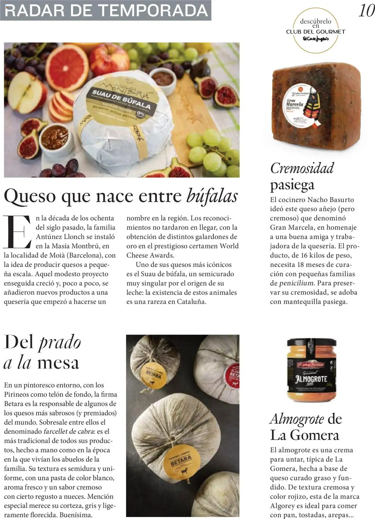 El Corte Inglés ofertas │ válido desde el 27.06.2025 | Página: 10 | Productos: Leche, Queso, Συσκευή ροής, Mesa