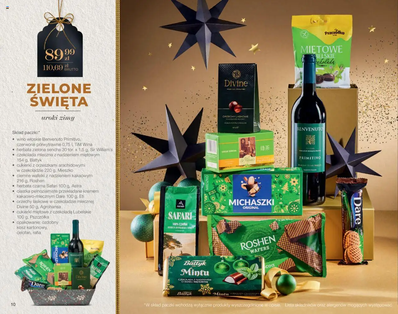 Makro Gazetka - Świat prezentów od 06.10.2025 | Strona: 10 | Produkty: Pączki, Orzechy laskowe w czekoladzie, Wafelki, Czekolada