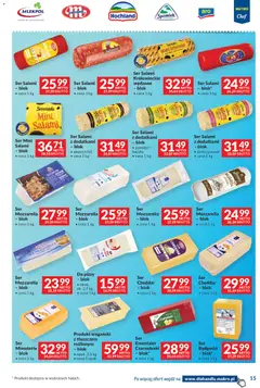 Pogląd oferty "Makro Gazetka - Dystrybucja do sklepów" - ważna od 11.11.2025 | Strona: 15 | Produkty: Papryka, Ser, Salami, Cheddar