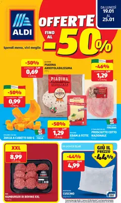 Anteprima del volantino Volantino Aldi	 valido a partire dal 19.01.2026