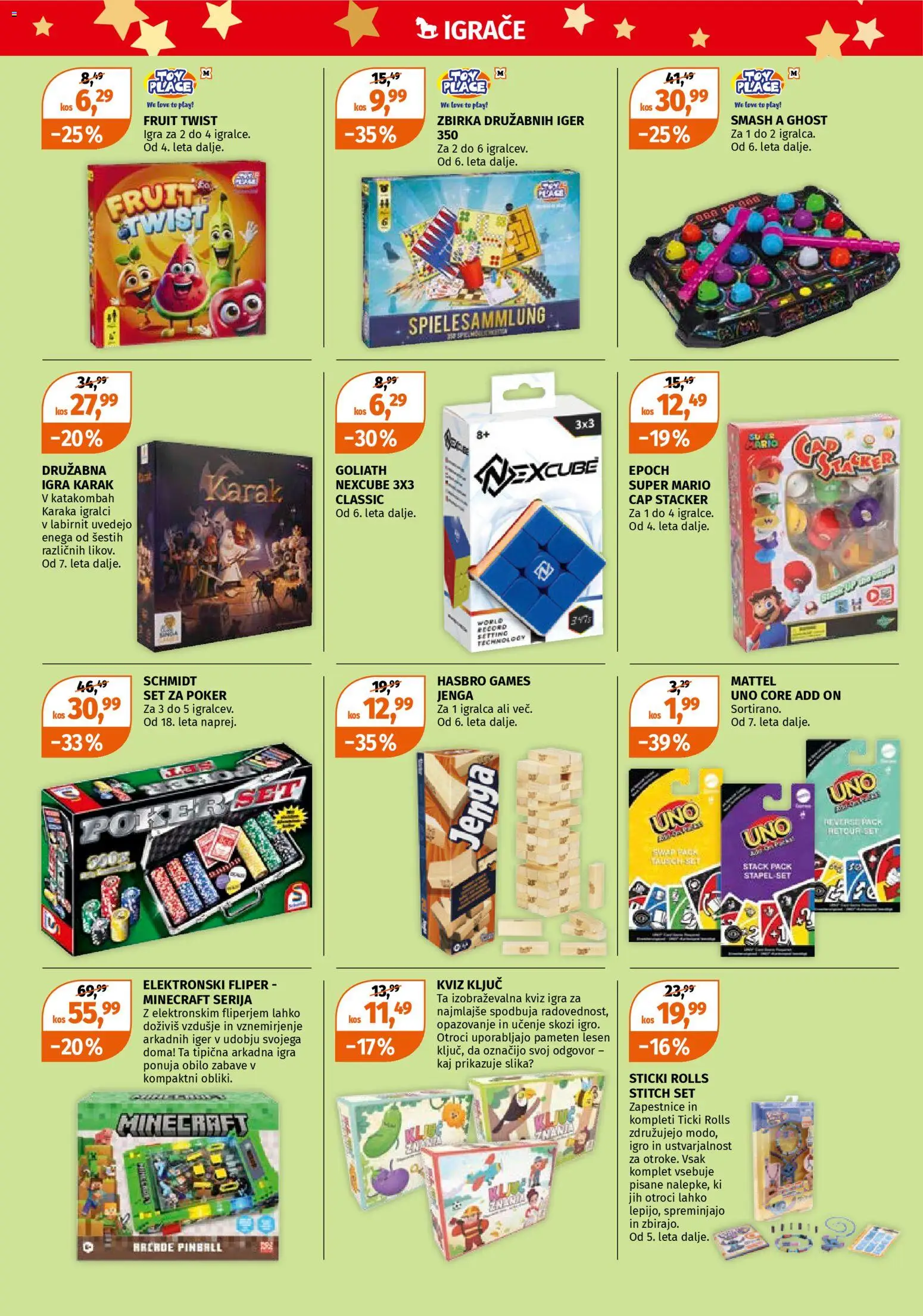 Novi Müller katalog ponudbe – veljaven od 01.12.2025 | Stran: 6 | Izdelki: Igra, Kos