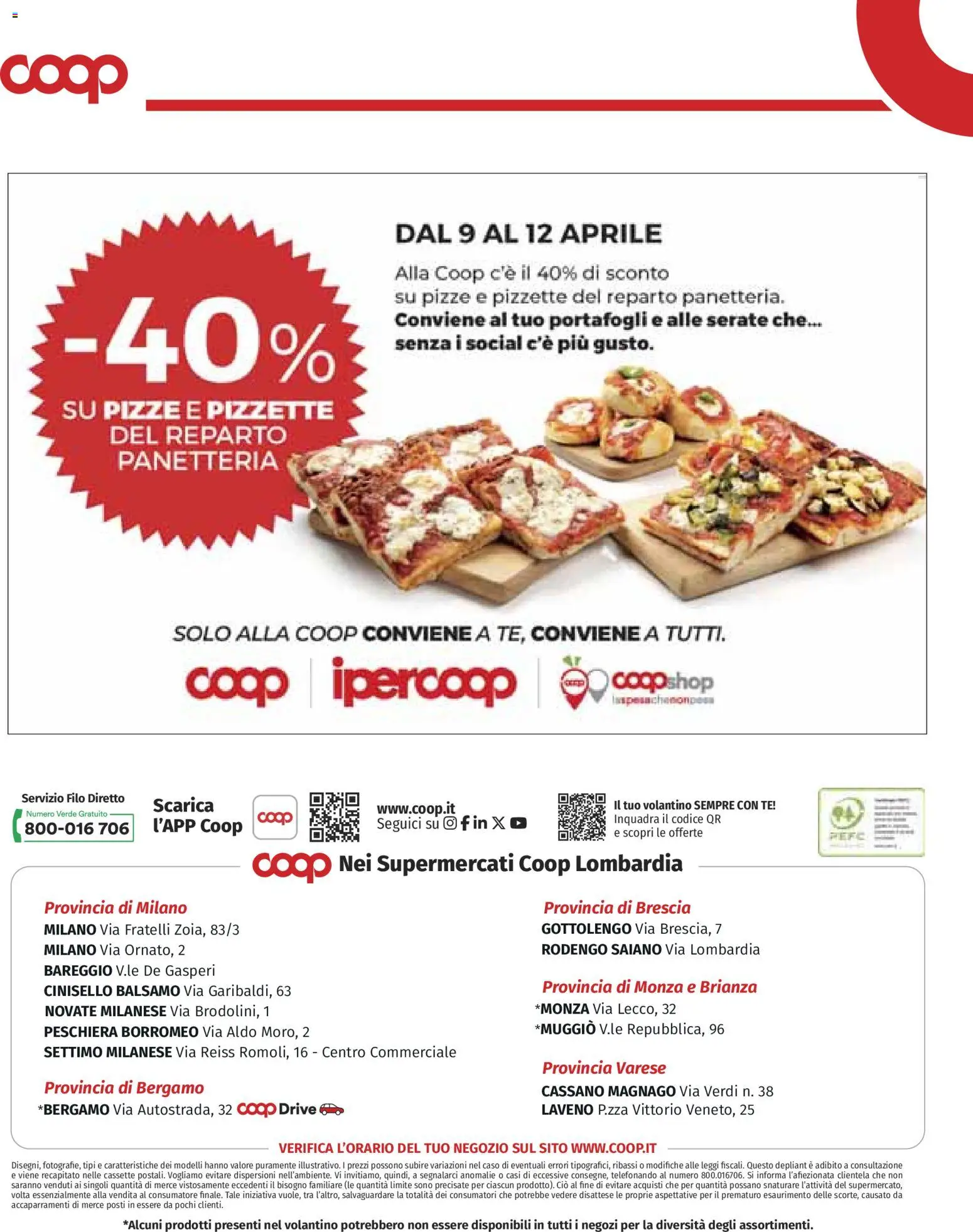 Volantino COOP del 07.04.2026 | Pagina: 5 | Prodotti: Balsamo, Tè