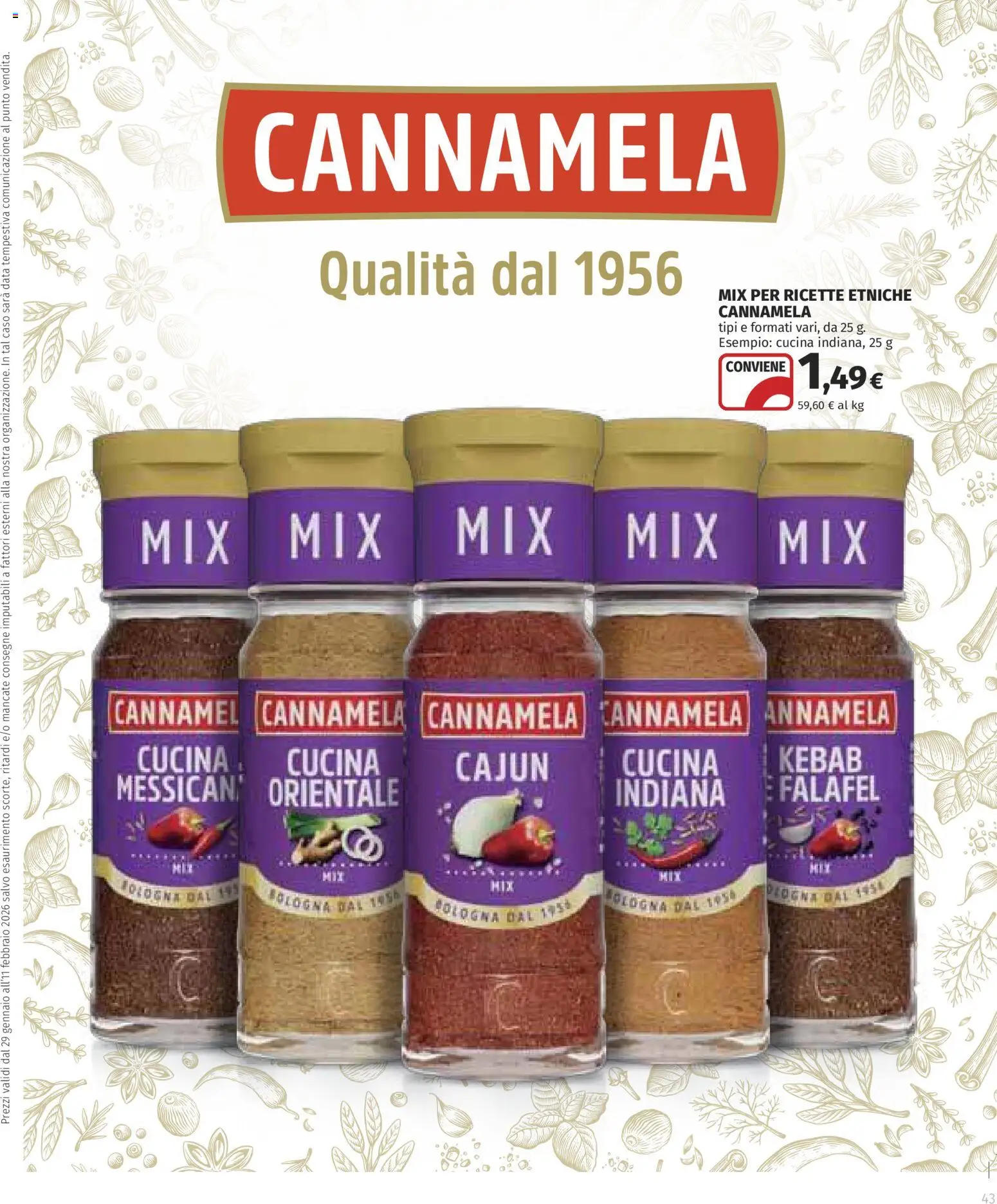 Volantino Ipercoop del 29.01.2026 | Pagina: 43 | Prodotti: Falafel