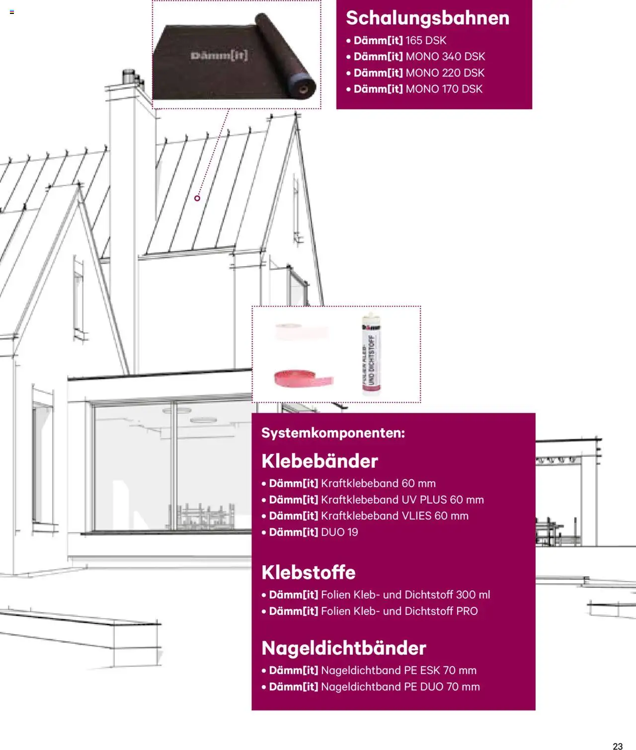 Lagerhaus Dämm[it] Katalog 2025 gültig ab 08.01.2025 | Seite: 23