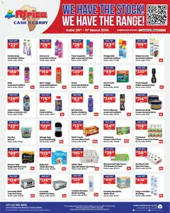 Africa Cash & Carry specials catalogue – valid from 05.03.2026 | Page: 12 | Products: Blush, Cream, Stock, Tissues