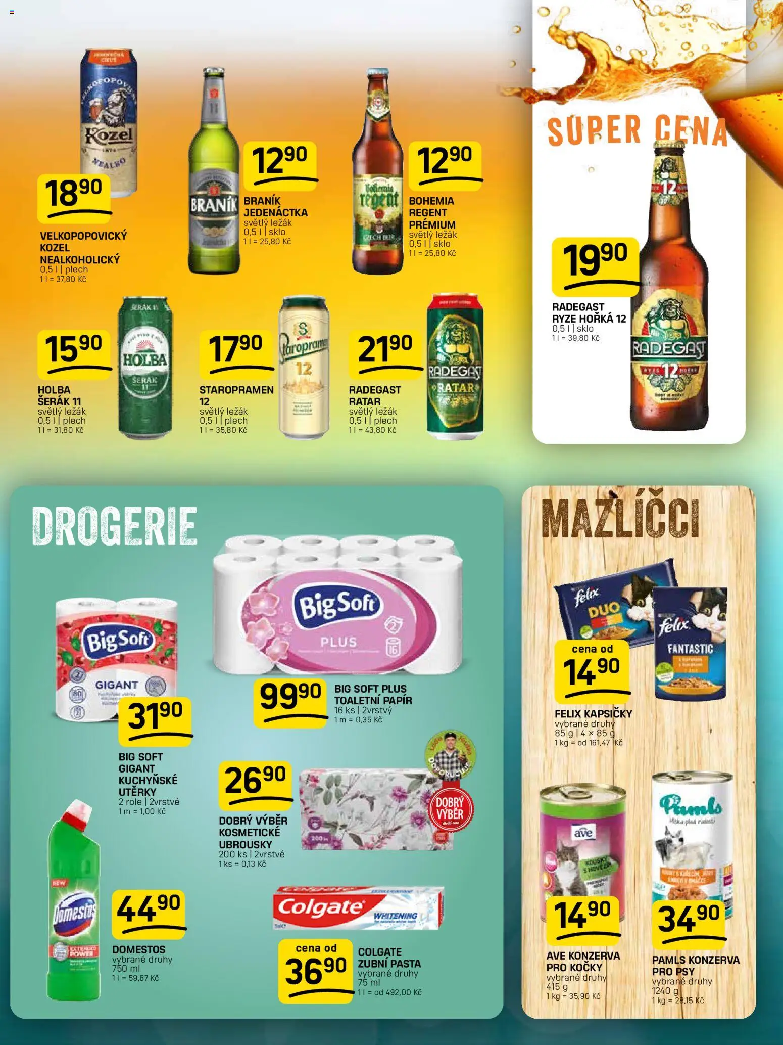 Flop leták od 22.04.2026 | Strana: 11 | Produkty: Holba šerák, Utěrky, Felix kapsičky, Plech