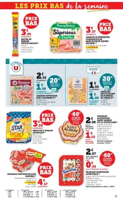 U Express - Prévisualisation de U Express catalogue valide à partir de 21.10.2025 | Page: 11 | Produits: Pomme de terre, Fromage, Jambon, Pommes