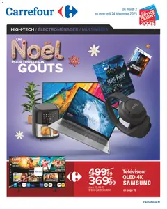 Carrefour - Prévisualisation de Carrefour catalogue High-tech, un noël pour tous les goûts  valide à partir de 02.12.2025