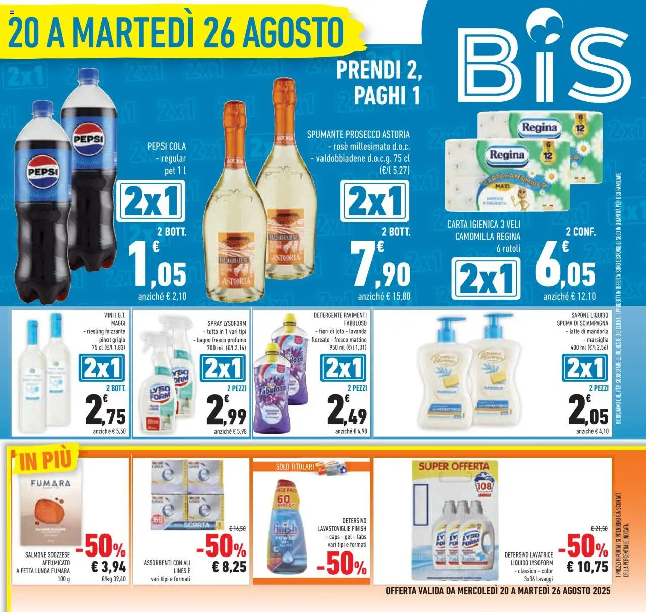 Volantino Conad del 13.08.2025 | Pagina: 41 | Prodotti: Sapone, Lavanda, Pepsi, Bagno