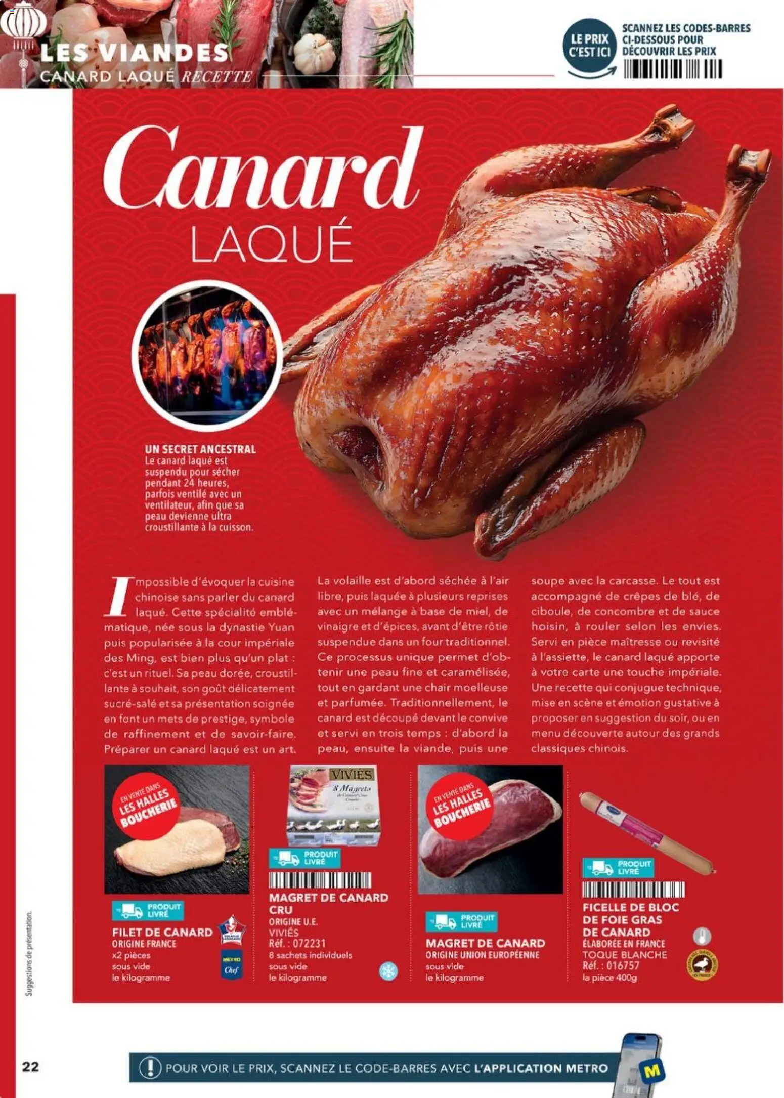 {H1} | Page: 22 | Produits: Magret de canard, Base, Four, Livre