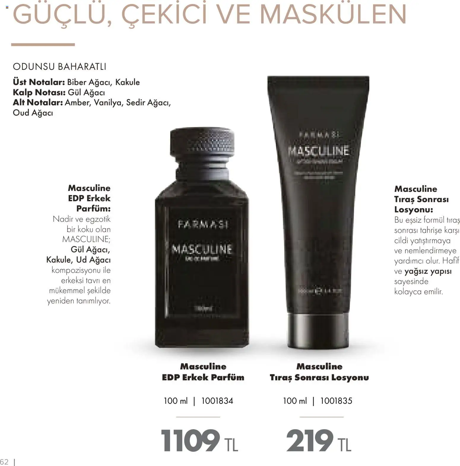 Farmasi Katalog - 01.11.2025 tarihinden itibaren geçerlidir | Sayfa: 62