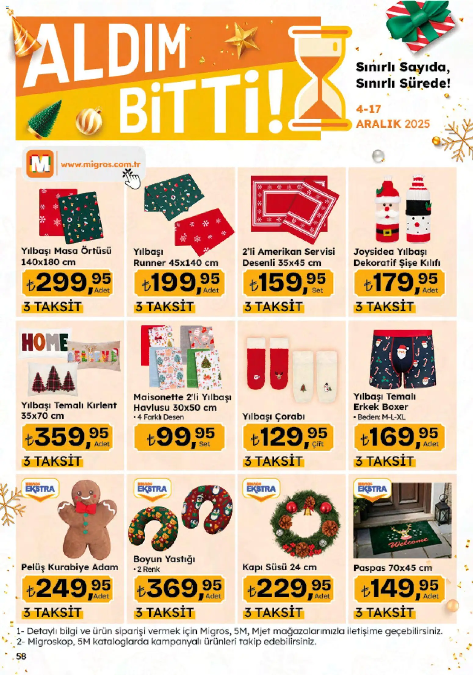 Migros Katalog - 5M Migroskop Dijital - 04.12.2025 tarihinden itibaren geçerlidir | Sayfa: 147