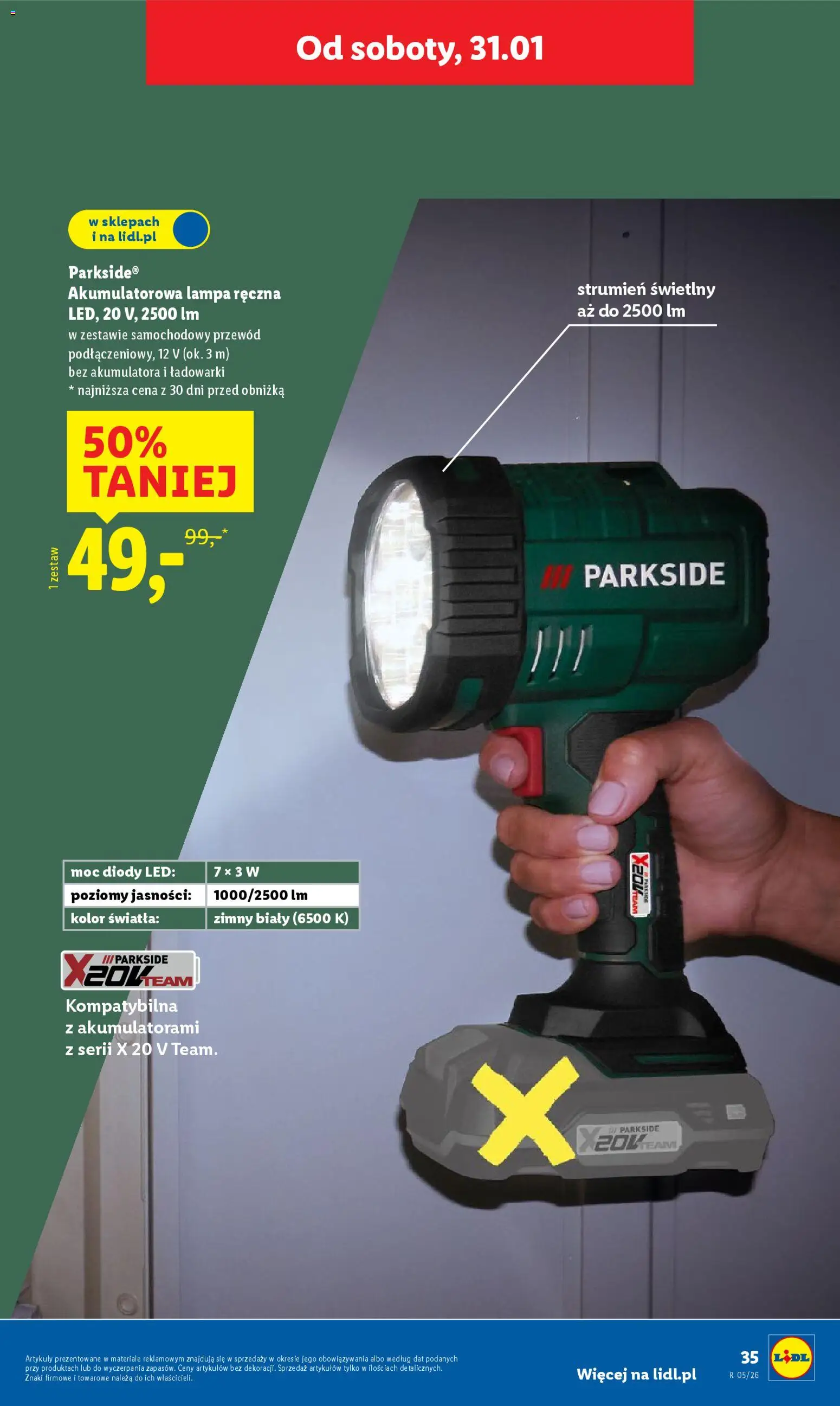 Lidl Katalog od 26.01.2026 | Strona: 41 | Produkty: Lampa