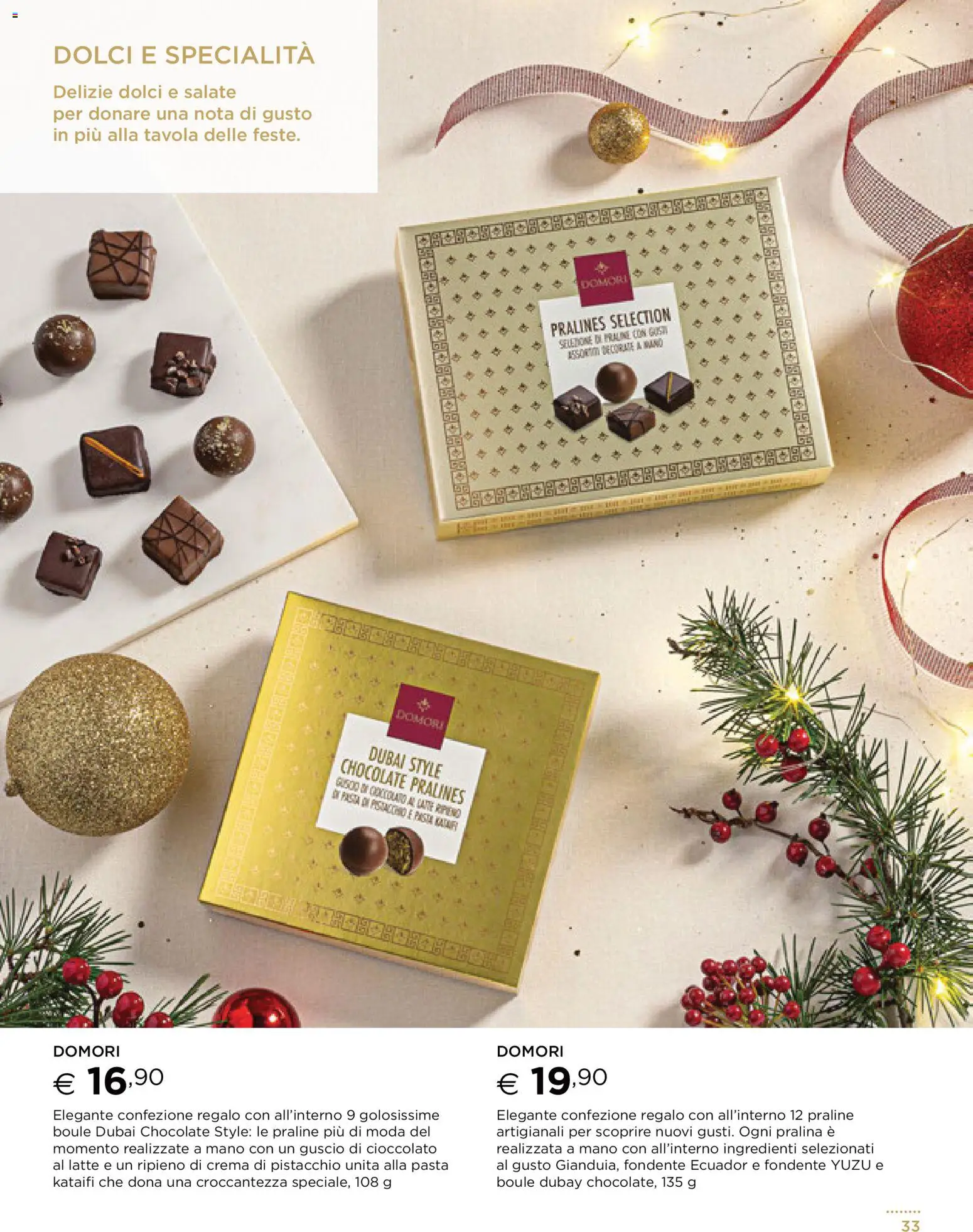 Volantino Esselunga S del 13.11.2025 | Pagina: 33 | Prodotti: Crema, Cioccolato, Latte, Pasta