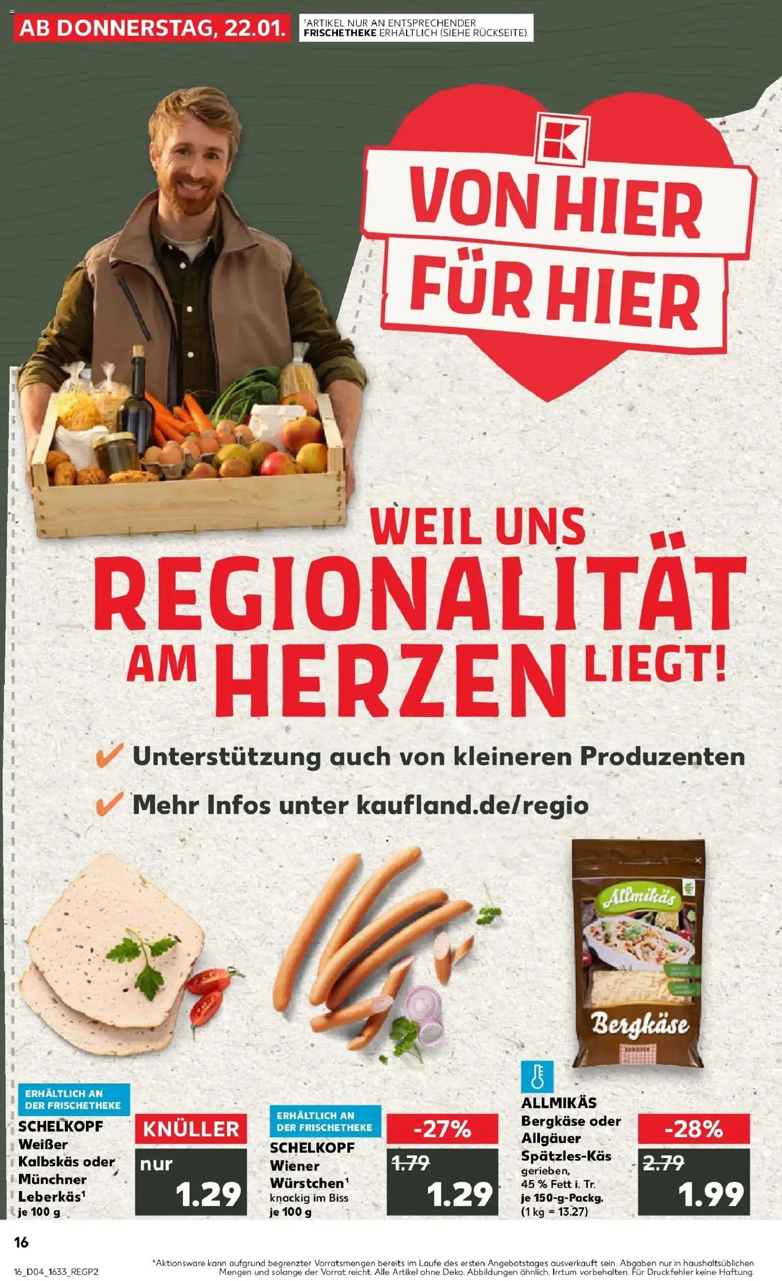 Kaufland prospekt München	 – gültig ab 22.01.2026 | Seite: 1