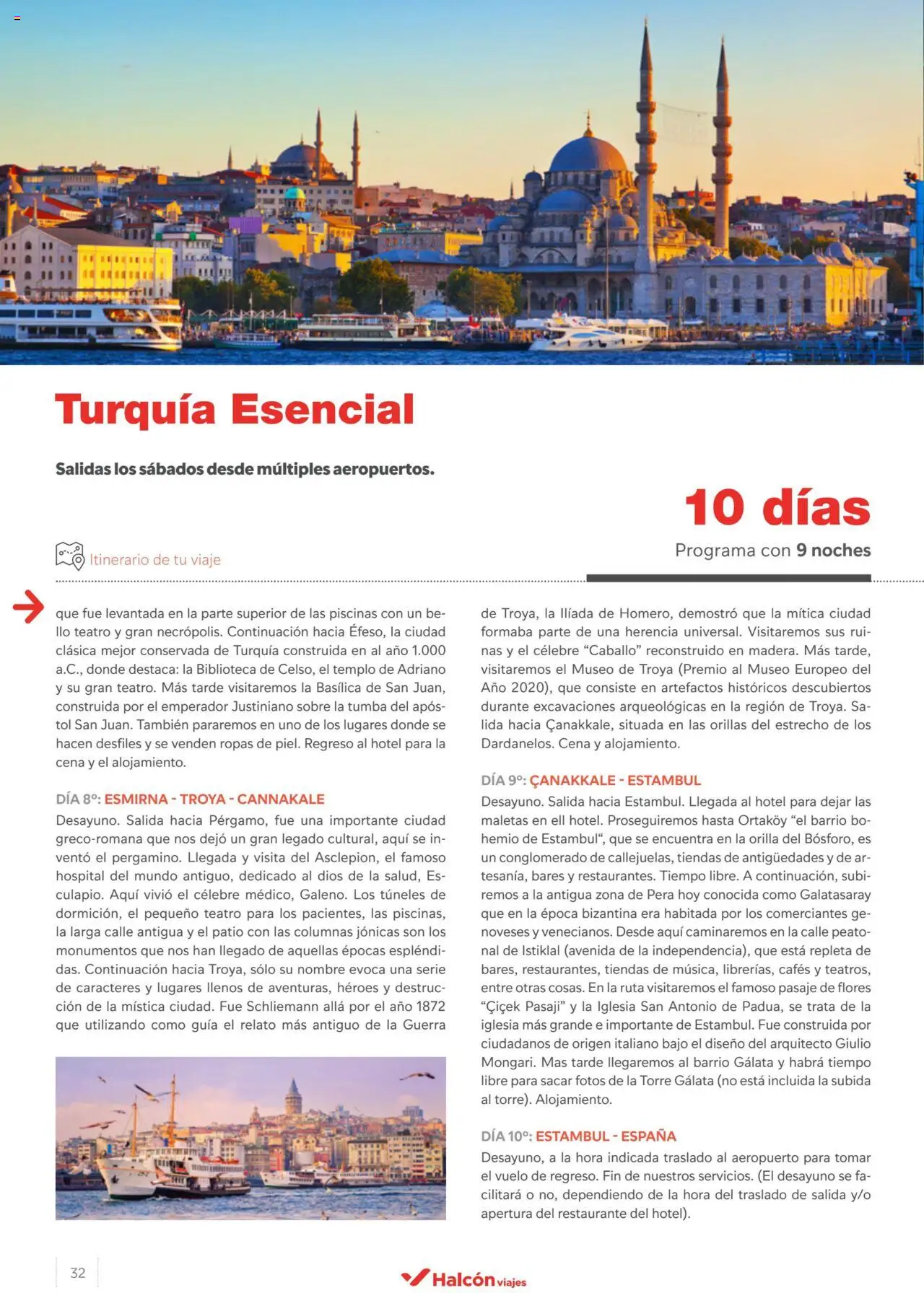 Halcón Viajes Turquía 2024 │ válido desde el 09.05.2024 | Página: 32 | Productos: Biblioteca