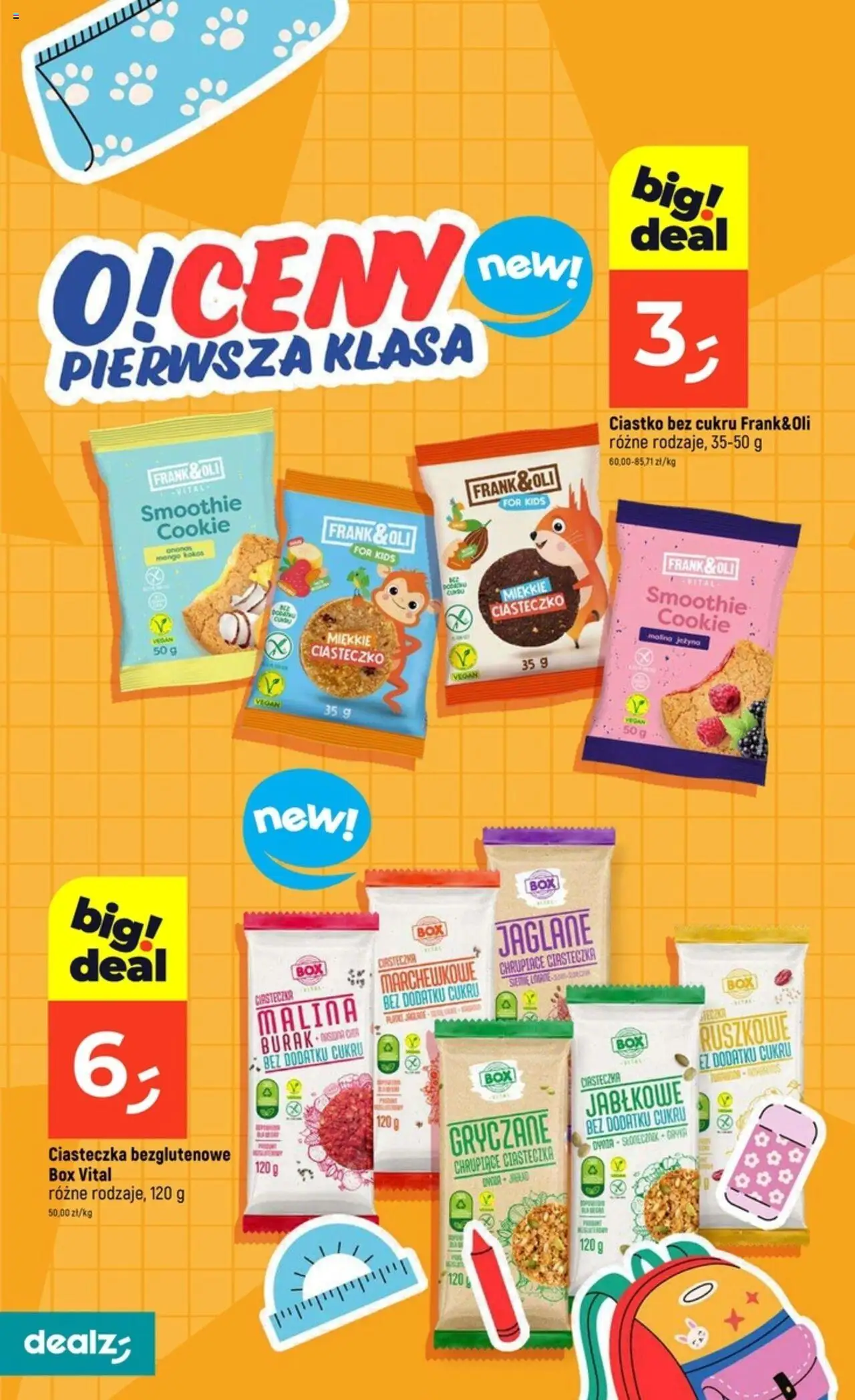 Dealz Gazetka od 21.08.2025 | Strona: 4 | Produkty: Malina, Smoothie, Ciasteczka