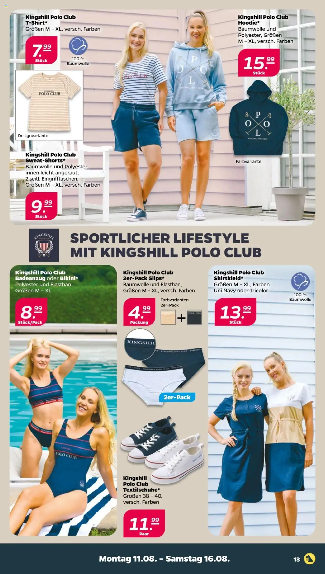 Netto Prospekt 	 - gültig ab dem 11.08.2025 | Seite: 15 | Produkte: Badeanzug