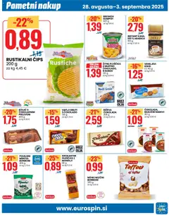 KOLAČ S ČOKOLADNIM PRELIVOM, 400 g │ velja od 28.08.2025 | Stran: 9