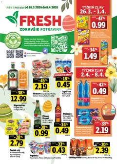 Fresh leták platný od 26.03.2026