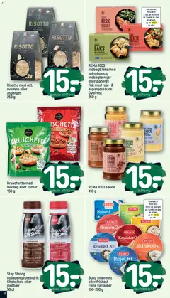 Risotto med ost, svampe eller asparges, Risotto med ost, svampe eller asparges 250 g gyldig fra 11.01.2026 | Side: 6 | Produkter: Rapsolie, Chokolade, Fisk, Asparges