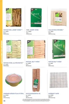 Metro Gasztronómia - amely érvényes a következő dátumtól: 18.02.2026 | Oldal: 106 | Termékek: Nyárs