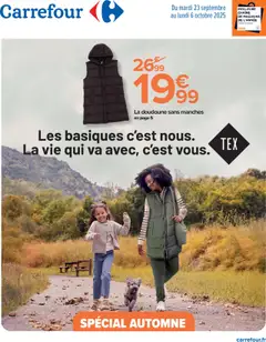 Carrefour - Prévisualisation de Carrefour catalogue spécial automne valide à partir de 23.09.2025