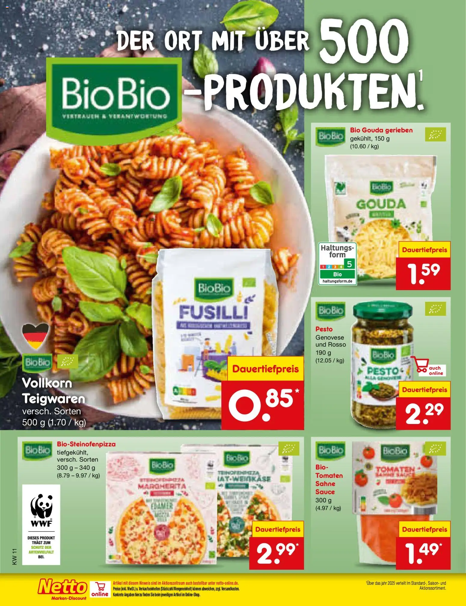 Netto Marken-Discount Prospekt 	 – gültig ab 09.03.2026 | Seite: 14 | Produkte: Gouda, Tomaten, Sahne
