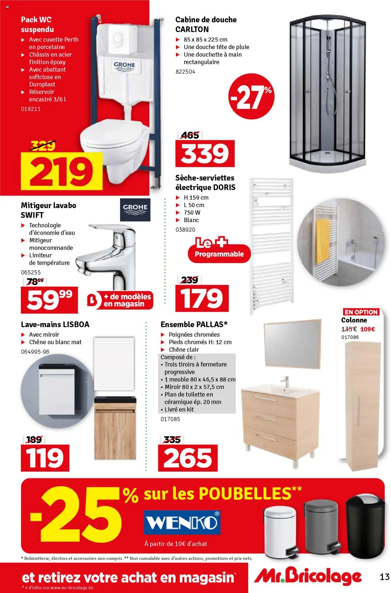  | Pagina: 13 | Producten: Wc, Douche